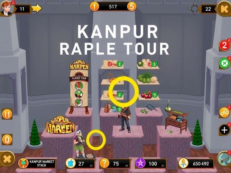 Kanpur Market Maven Gameplay Screenshot
